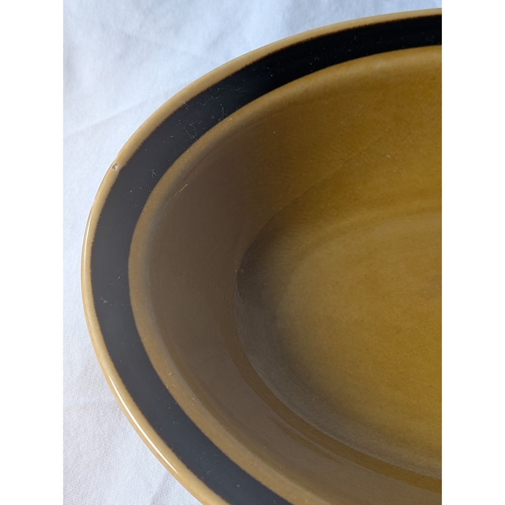Designers Collection Stoneware Japan Honey Oval Serving Bowl Hand Decorat 9.75in - Picture 4 of 9